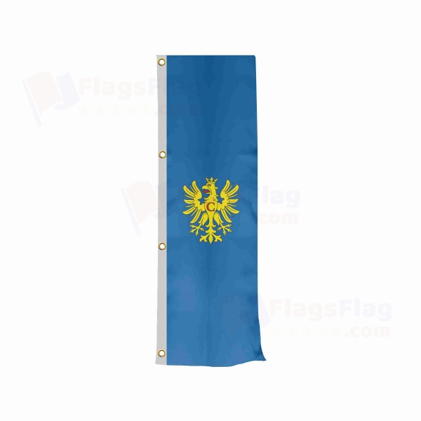Cieszyn Vertically Raised Flags