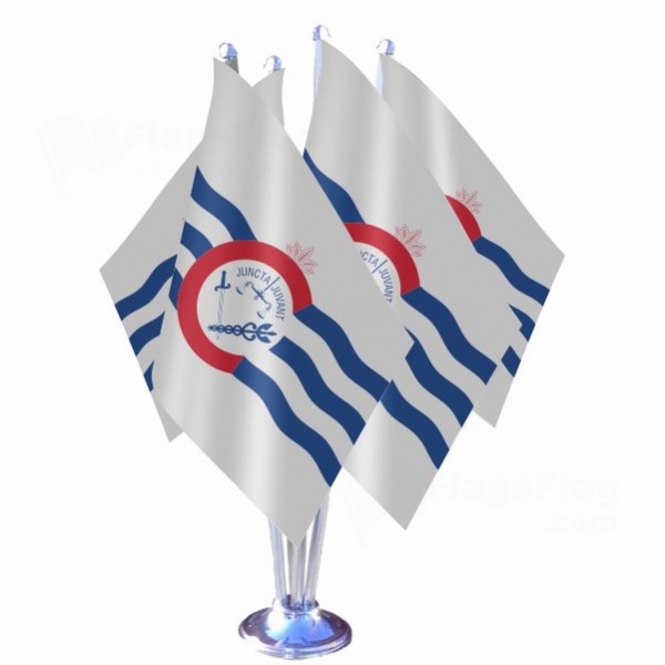Cincinnati Quadruple Table Flag