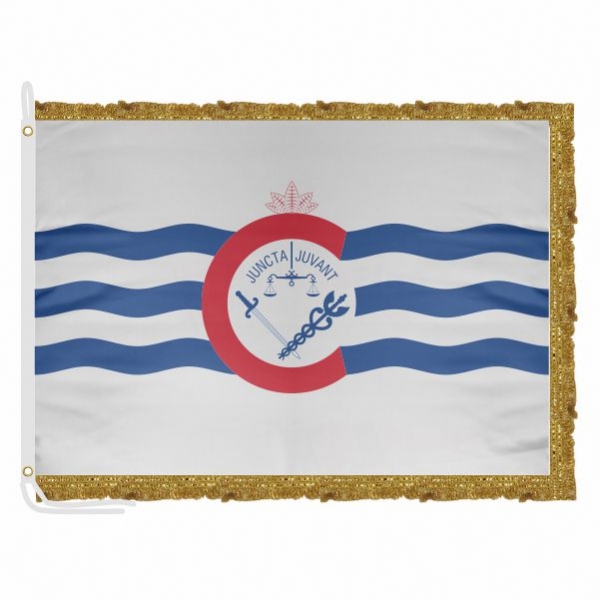 Cincinnati Satin Office Flag