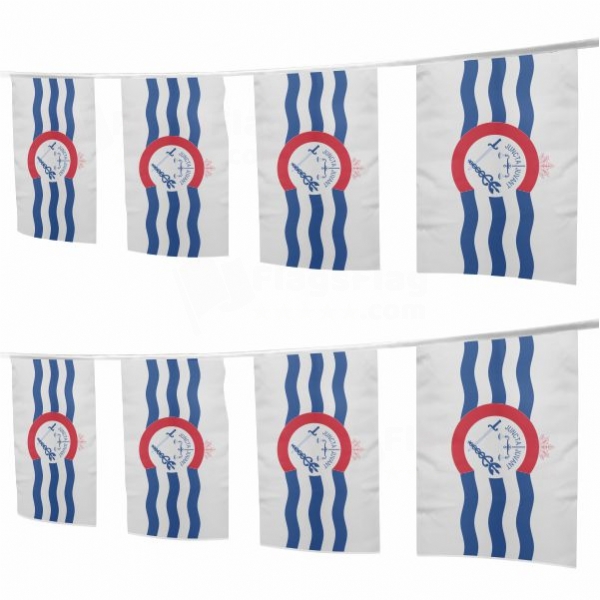 Cincinnati Square String Flags
