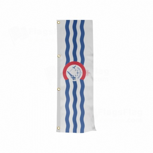 Cincinnati Vertically Raised Flags