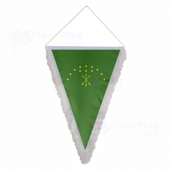 Circassian Triangle Fringed Streamers
