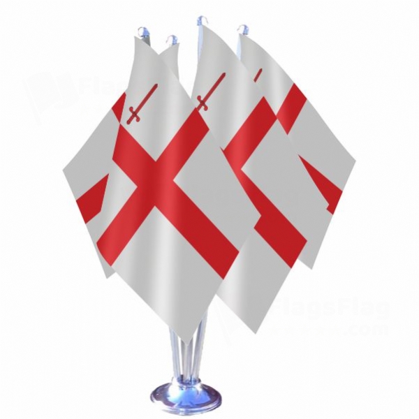 City Of London Quadruple Table Flag