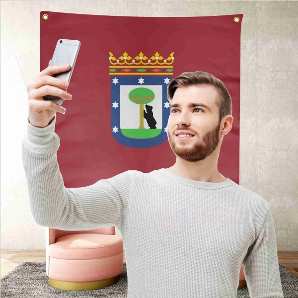 City Of Madrid Background Selfie Shooting Landscapes