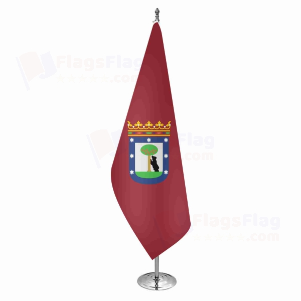 City Of Madrid Office Flag City Of Madrid Office Flags