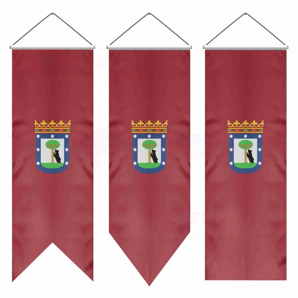 City Of Madrid Swallowtail Flags