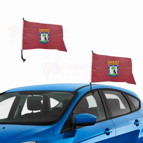 City Of Madrid Vehicle Convoy Flag