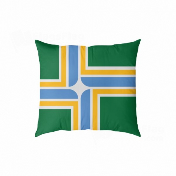 City Of Portland Digital Printed Pillow Cover