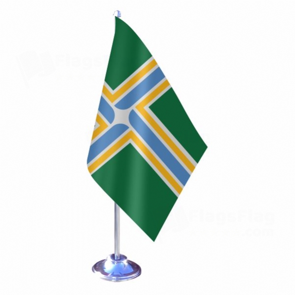 City Of Portland Single Table Flag