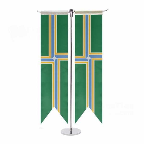 City Of Portland T Table Flag