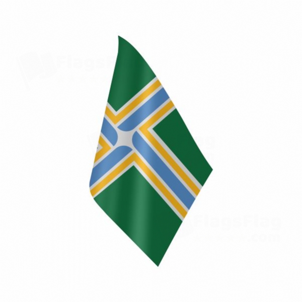City Of Portland Table Flag