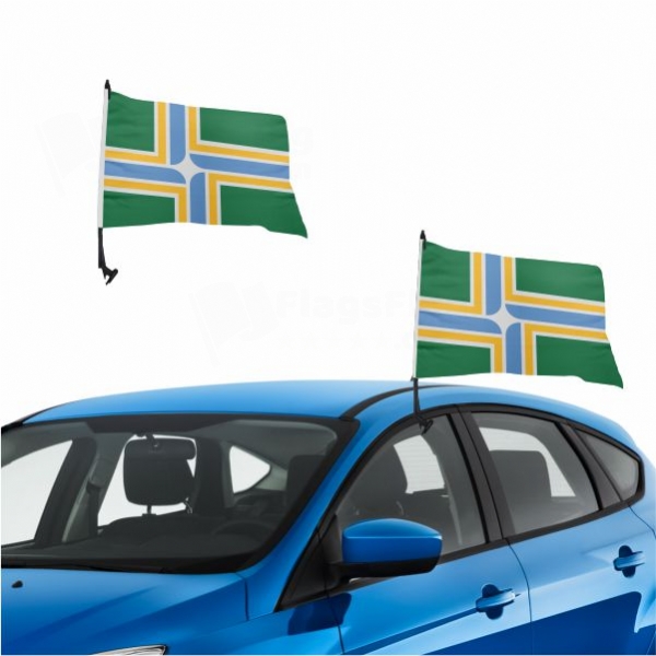 City Of Portland Vehicle Convoy Flag