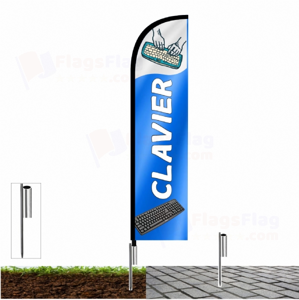 Clavier Advertising Flags