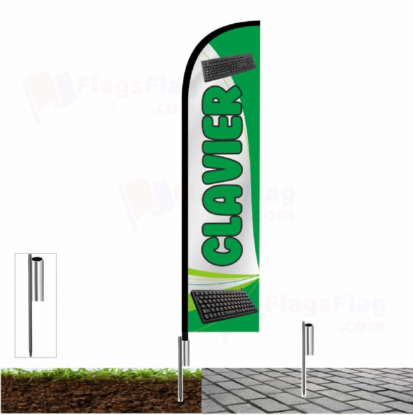 Clavier Sail Flag