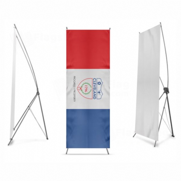 Cleveland Digital Print X Banner