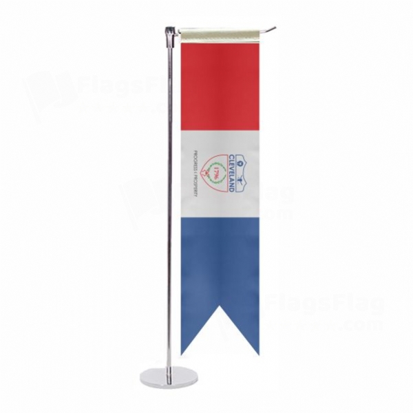 Cleveland L Table Flag