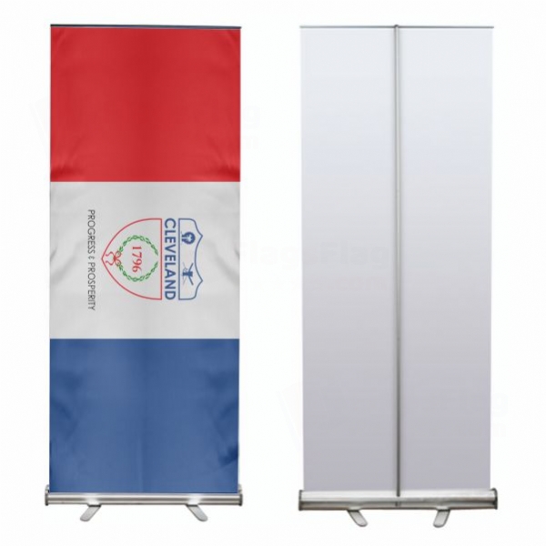 Cleveland Roll Up Banner