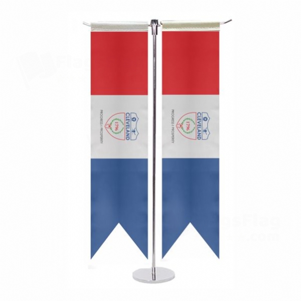 Cleveland T Table Flags
