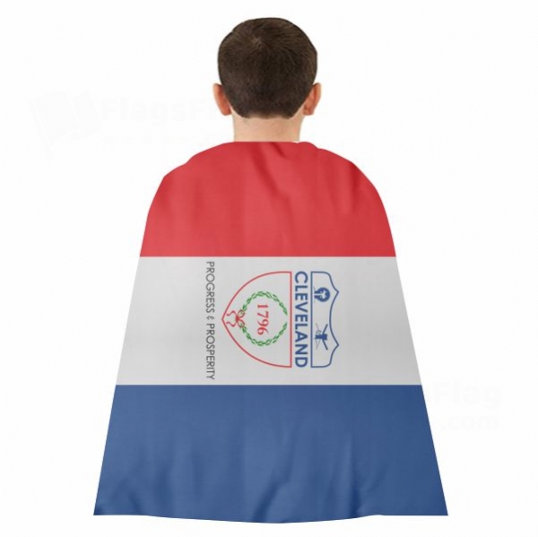 Cleveland Woven Fabric Cloak Digital Printing