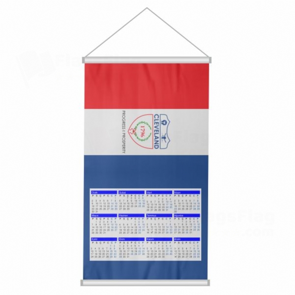 Cleveland Woven Fabric Digital Printing Calendar