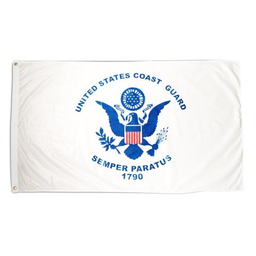 Coast Guard 3ft x 5ft Printed Polyester Flag