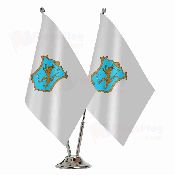Coat of arms of Cumania 2 Table Flags