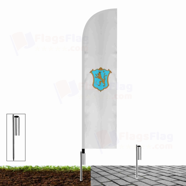 Coat of arms of Cumania Beach Flags Coat of arms of Cumania Sailing Flags