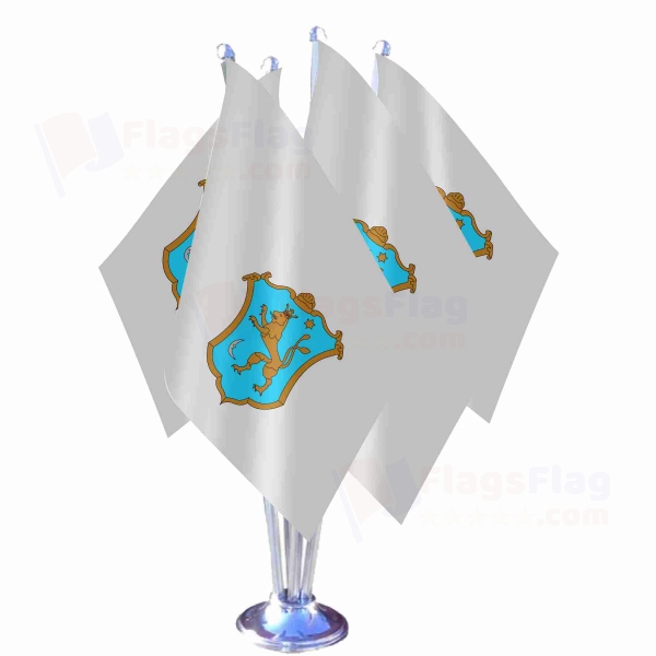 Coat of arms of Cumania Quadruple Table Flag