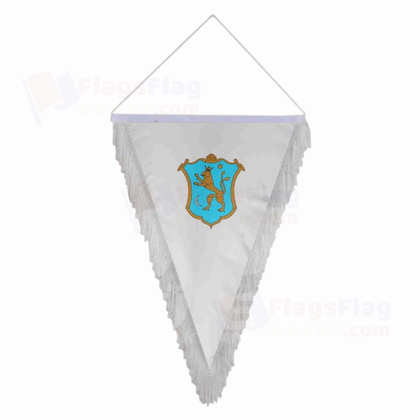 Coat of arms of Cumania Triangle Fringed Streamers