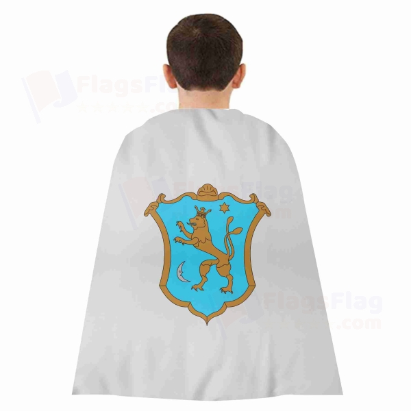 Coat of arms of Cumania Woven Fabric Cloak Digital Printing