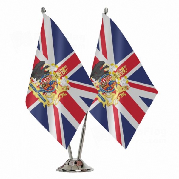 Coat Of Arms Of England 2 Table Flags