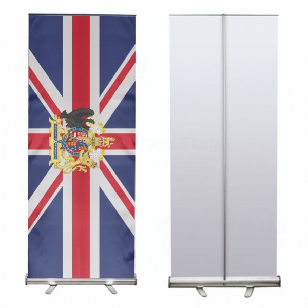 Coat Of Arms Of England Roll Up Banner
