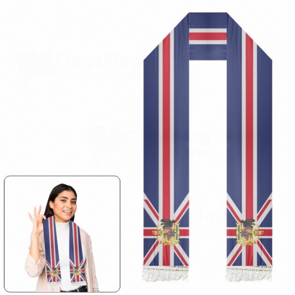 Coat Of Arms Of England Scarf Digital Printing