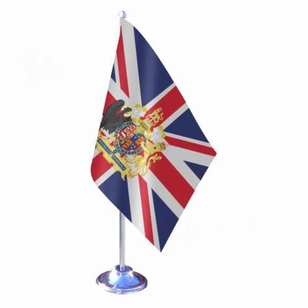 Coat Of Arms Of England Single Table Flag