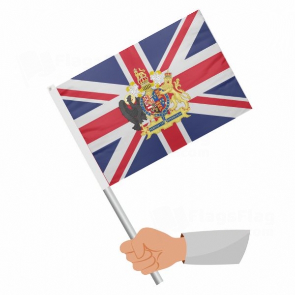 Coat Of Arms Of England Stick Flag