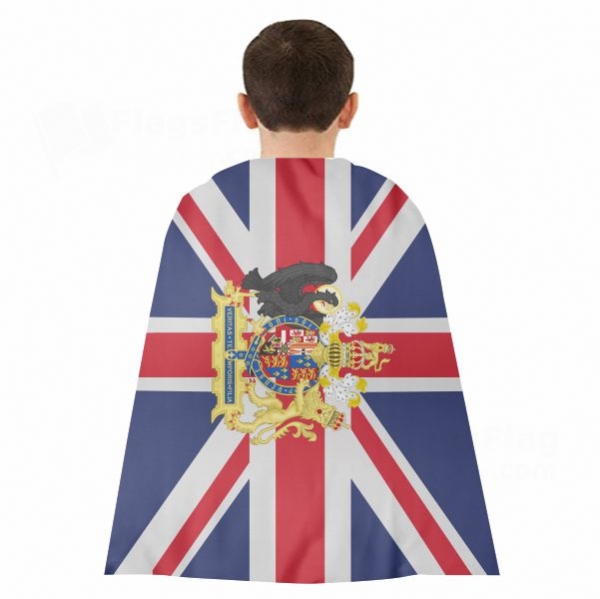 Coat Of Arms Of England Woven Fabric Cloak Digital Printing