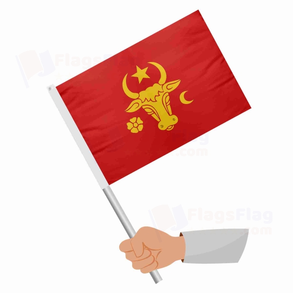 Coat Of Arms Of Moldavia Stick Flag