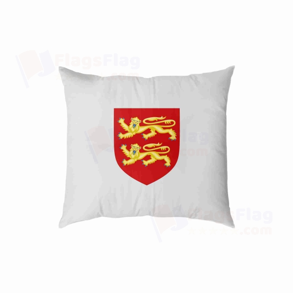 Coat Of Arms Of Normandy Digital Printed Pillow Cover