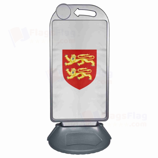 Coat Of Arms Of Normandy Large Plastic Parking Barge