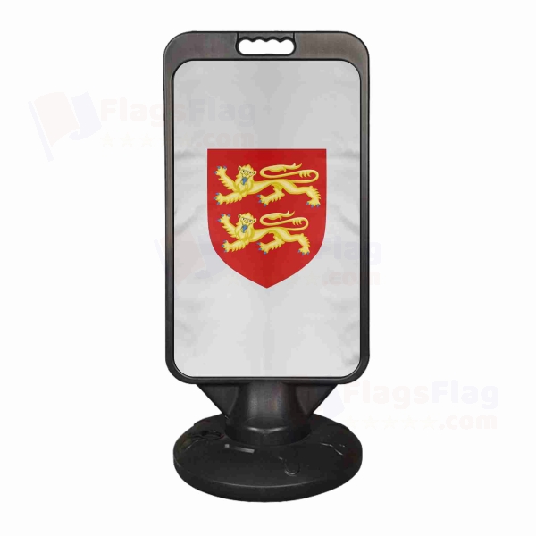 Coat Of Arms Of Normandy Plastic Advertising Pontoon