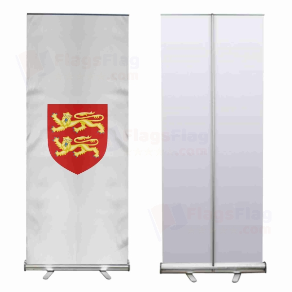Coat Of Arms Of Normandy Roll Up Banner