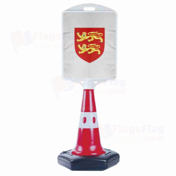 Coat Of Arms Of Normandy Small Size Road Bollard