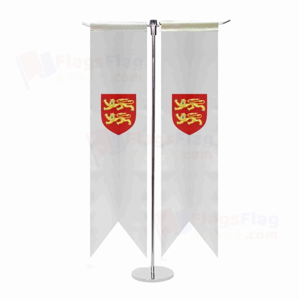 Coat Of Arms Of Normandy T Table Flag