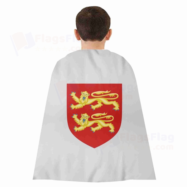 Coat Of Arms Of Normandy Woven Fabric Cloak Digital Printing