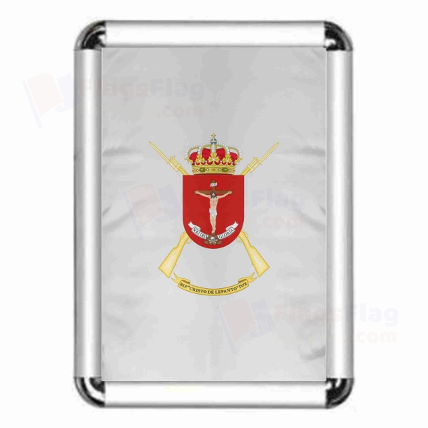 Coat Of Arms Of The 4th Spanish Legion Cristo De Lepanto Framed Pictures