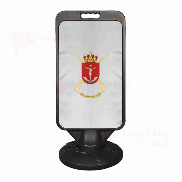 Coat Of Arms Of The 4th Spanish Legion Cristo De Lepanto Plastic Advertising Pontoon