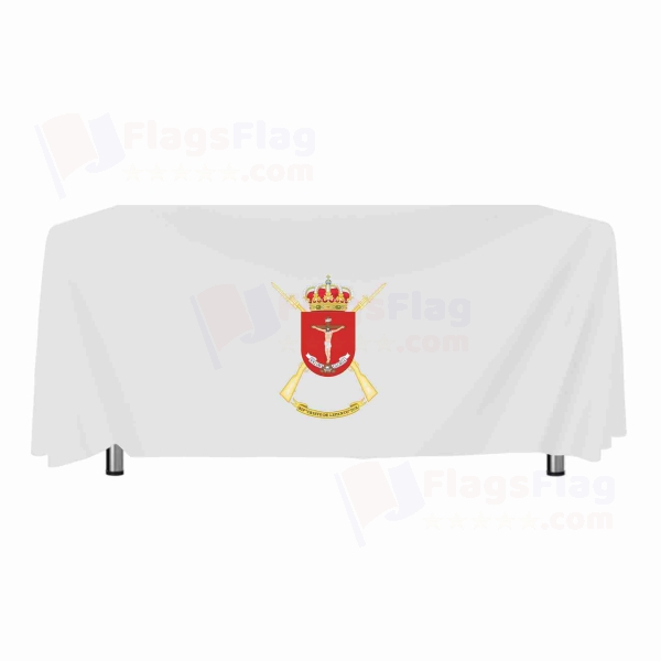 Coat Of Arms Of The 4th Spanish Legion Cristo De Lepanto Tablecloth Models