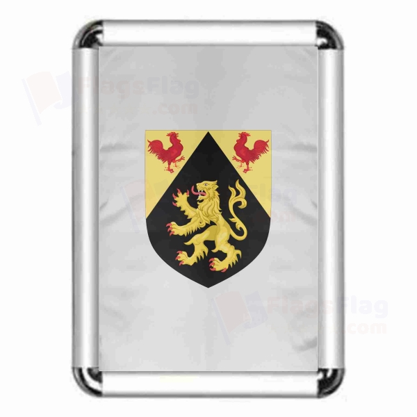Coat Of Arms Of Walloon Brabant Framed Pictures