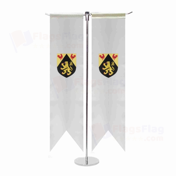 Coat Of Arms Of Walloon Brabant T Table Flags
