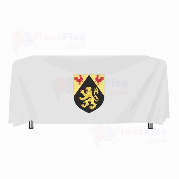 Coat Of Arms Of Walloon Brabant Tablecloth Models